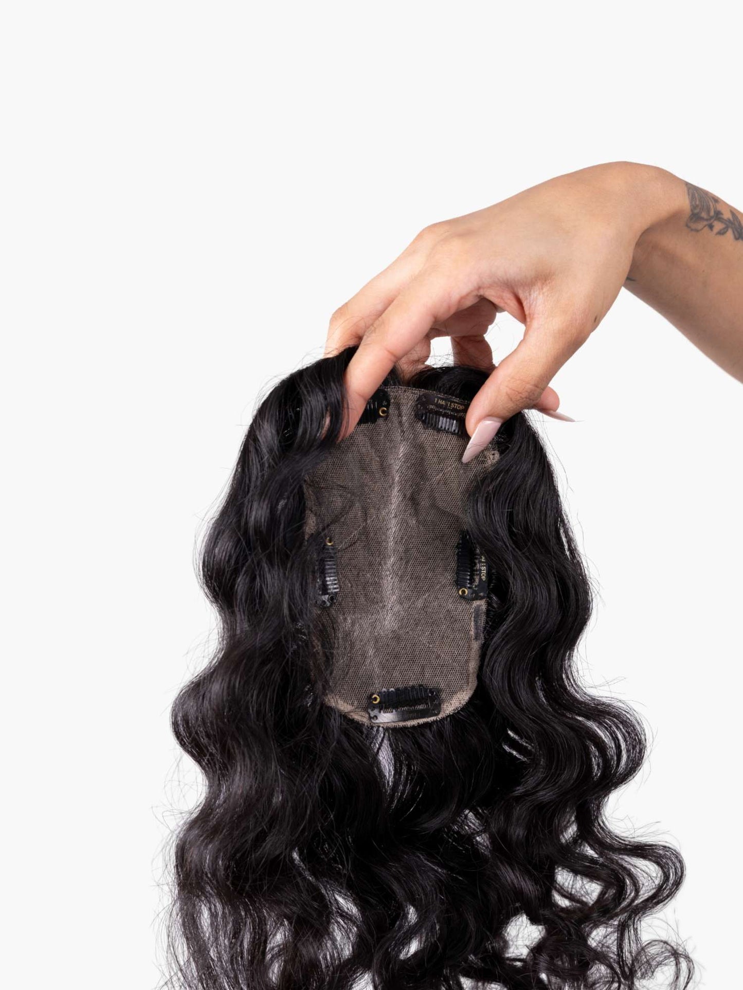 Curly Silk Hair Topper