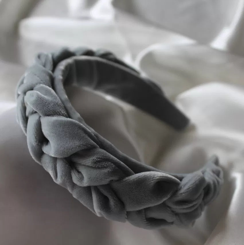 Bandeaux Couture Tressés En Velours