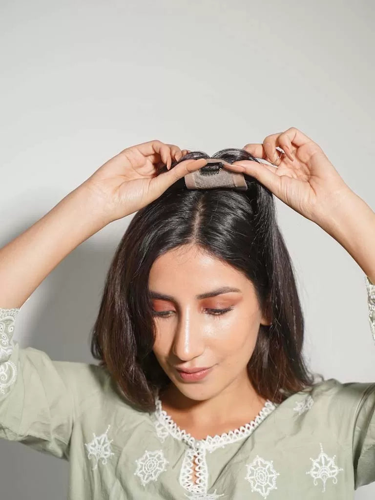 Scalp Topper -Indian  Hair Topper 2.5×3.5 |