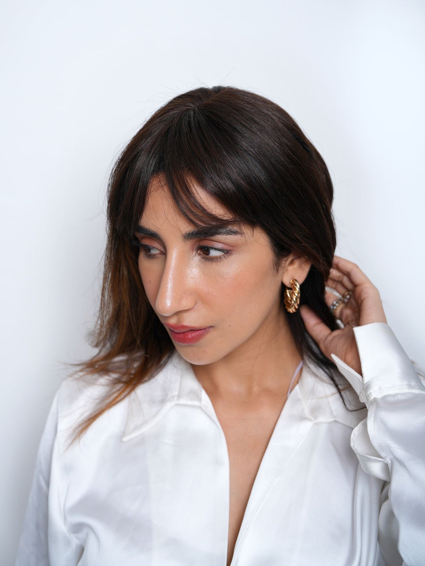 Frange avec surmatelas pour cheveux du cuir chevelu