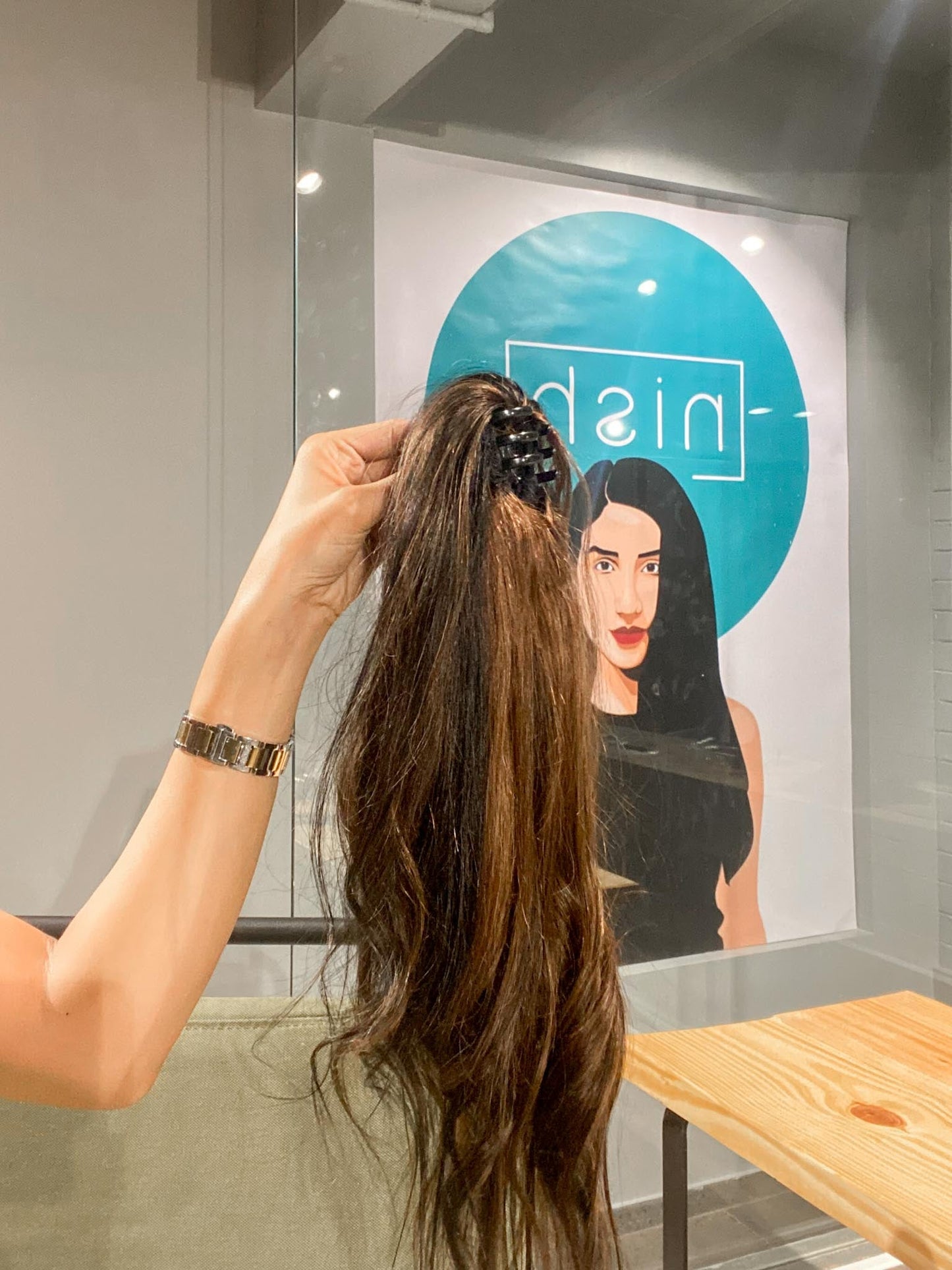 Clip on Ponytail Extension  –