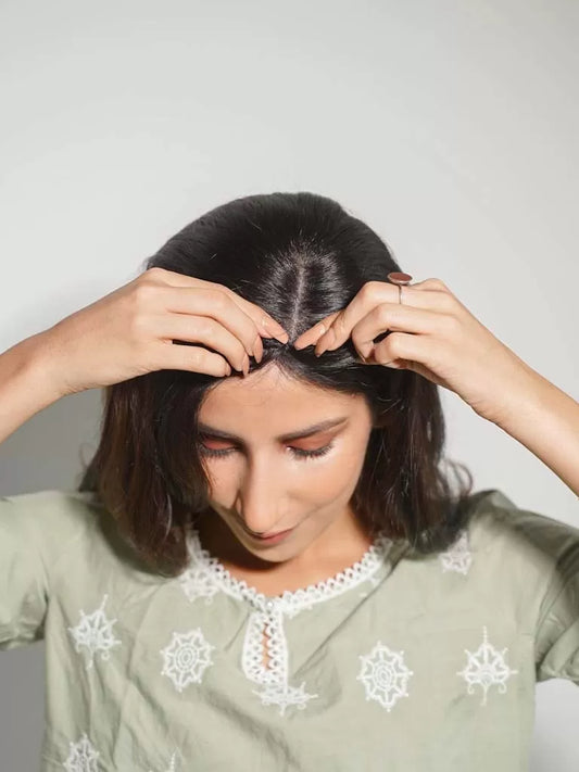 Scalp Topper -Indian  Hair Topper 2.5×3.5 |