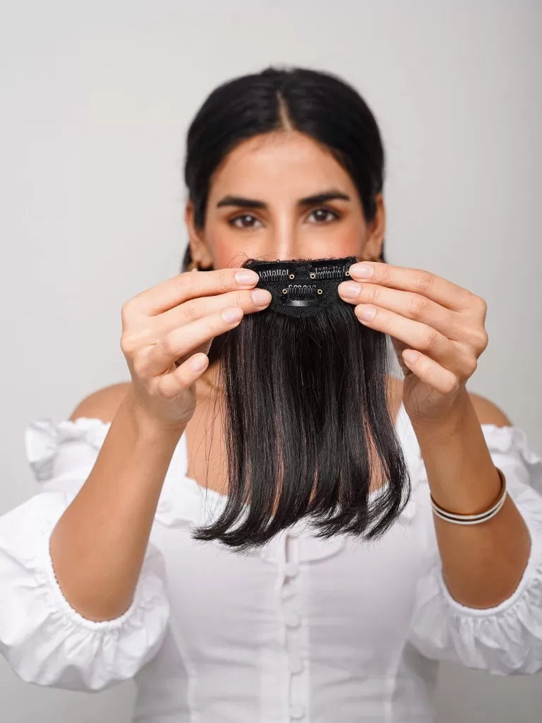 Curtain Clip-In Bangs |