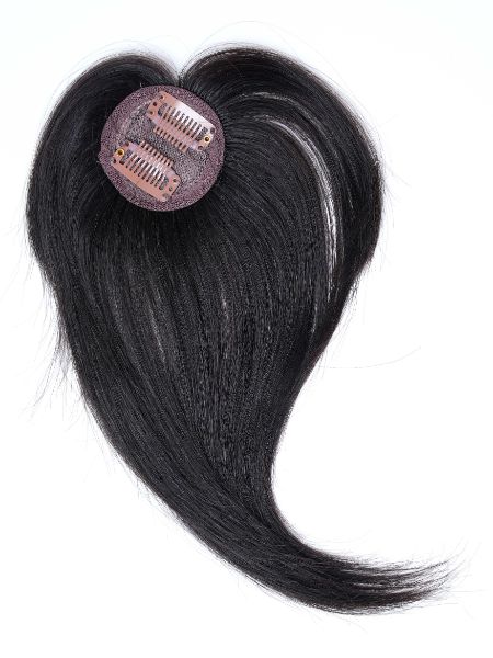 Tiny Topper with Bangs | Hair Topper |