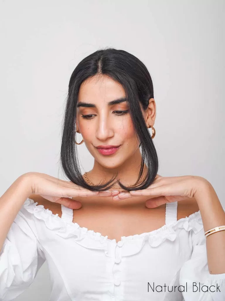 Frame My Face – Set of 2 Seamless Clip-In (Perfect for Receding Hairline) |