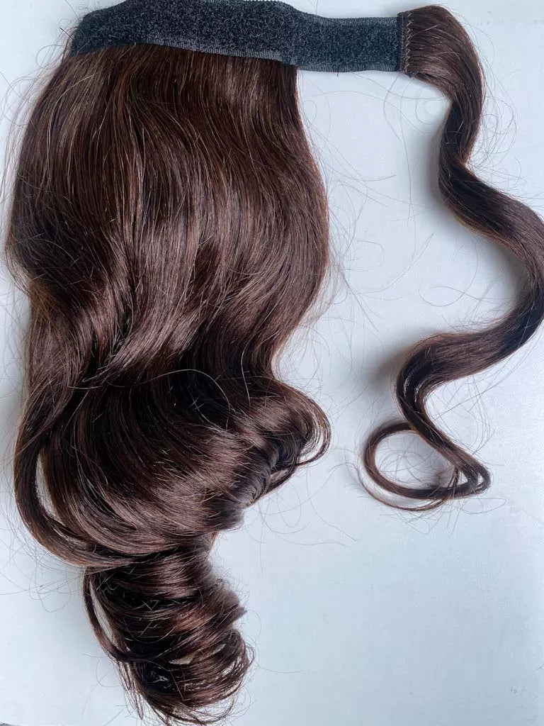 Extension de fausse queue de cheval ondulée –