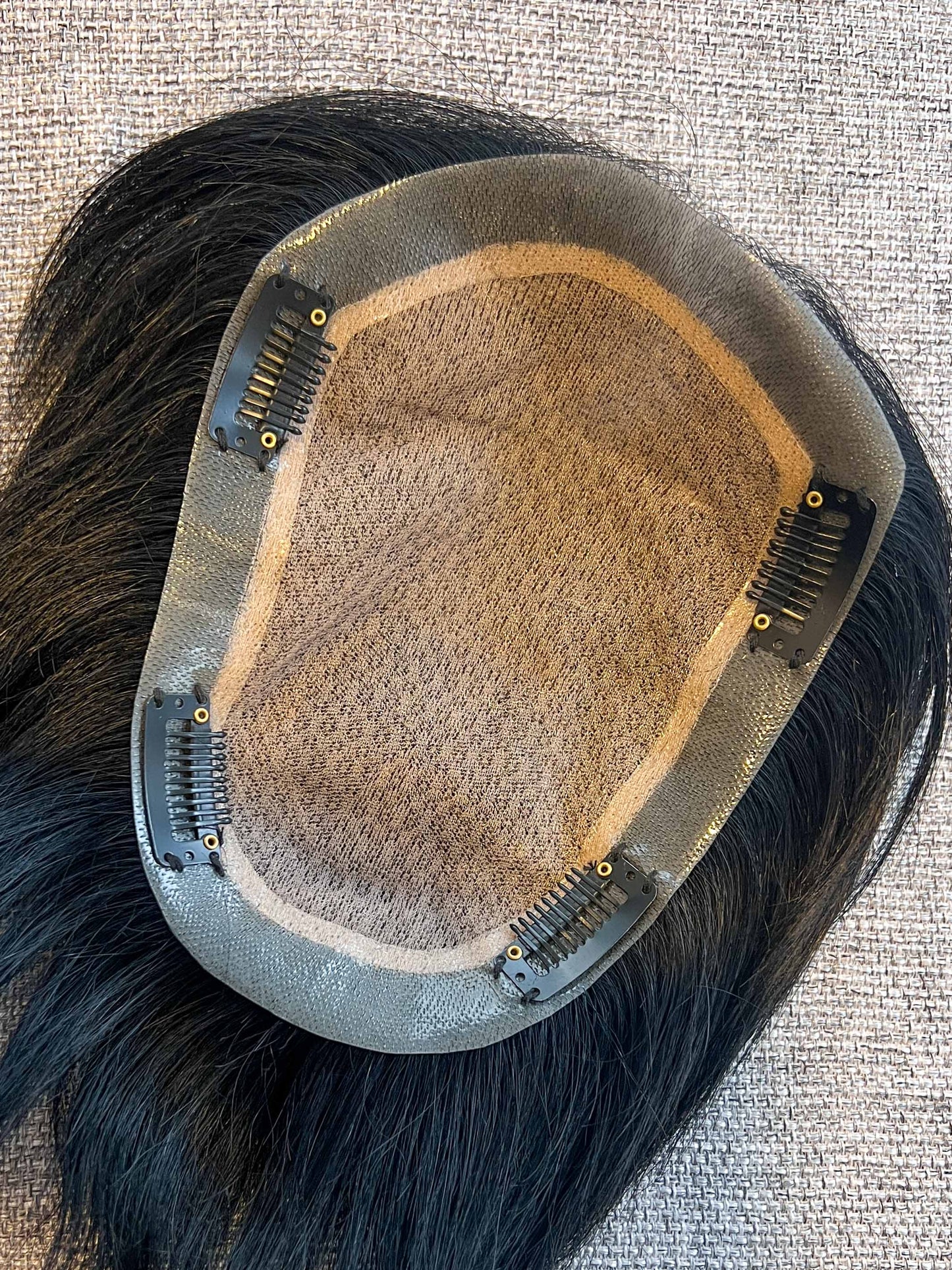 Men Hair Toupée | Pre Cut - Silk Base Most Natural Looking |