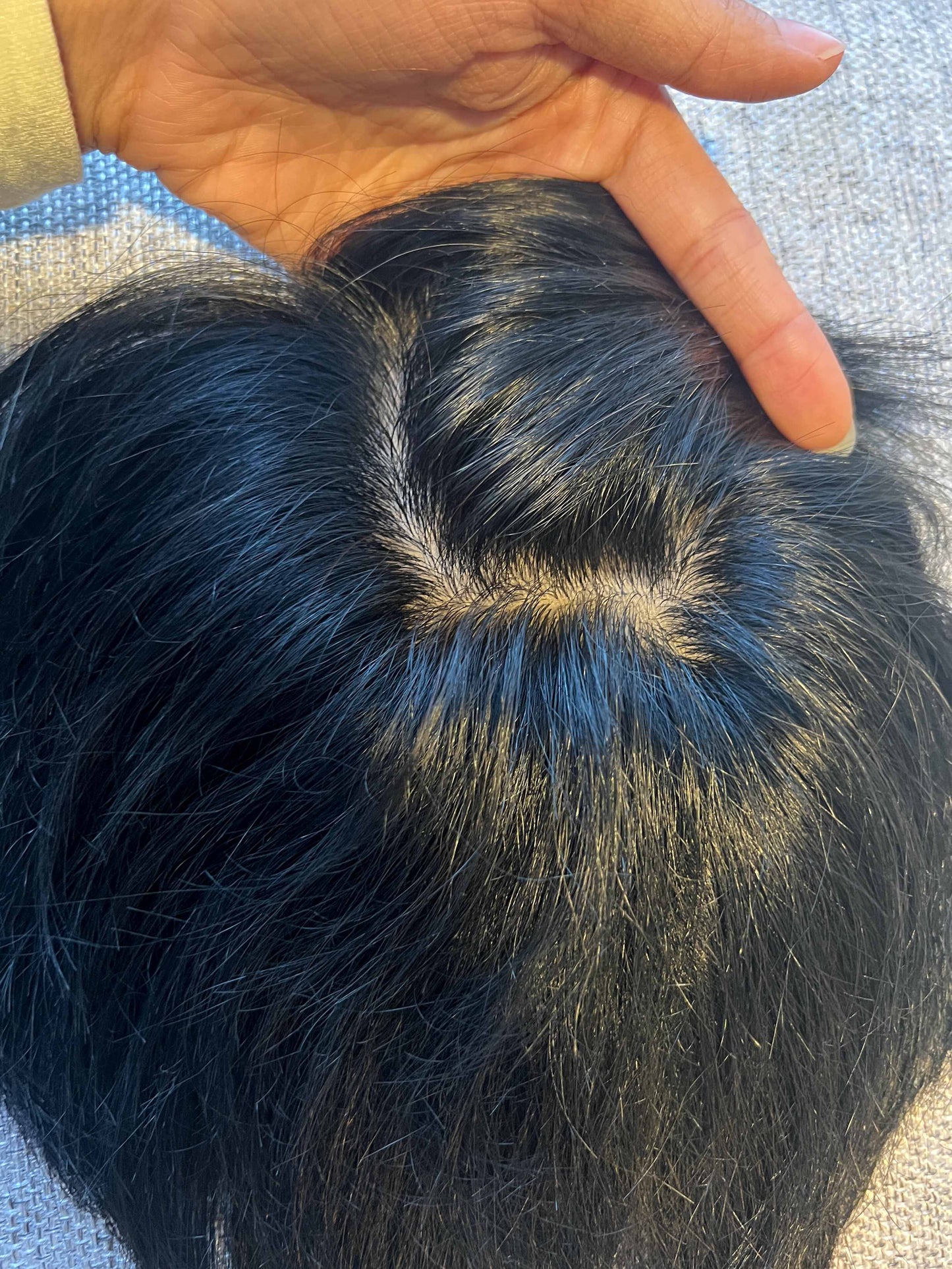 Men Hair Toupée | Pre Cut - Silk Base Most Natural Looking |