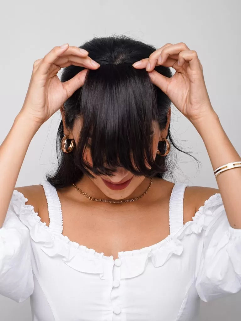 Curtain Clip-In Bangs |