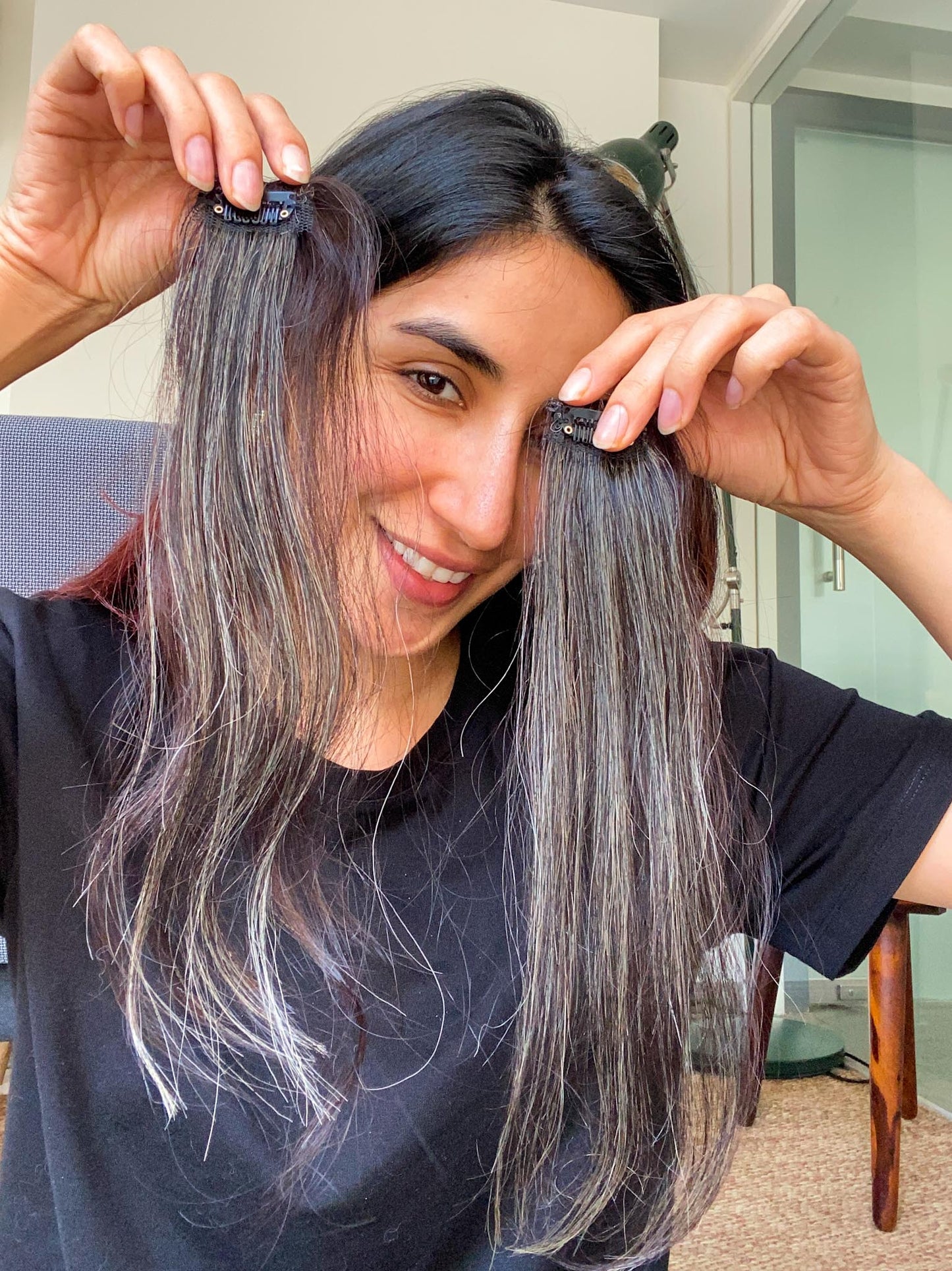 Frame My Face – Set of 2 Seamless Clip-In (Perfect for Receding Hairline) |