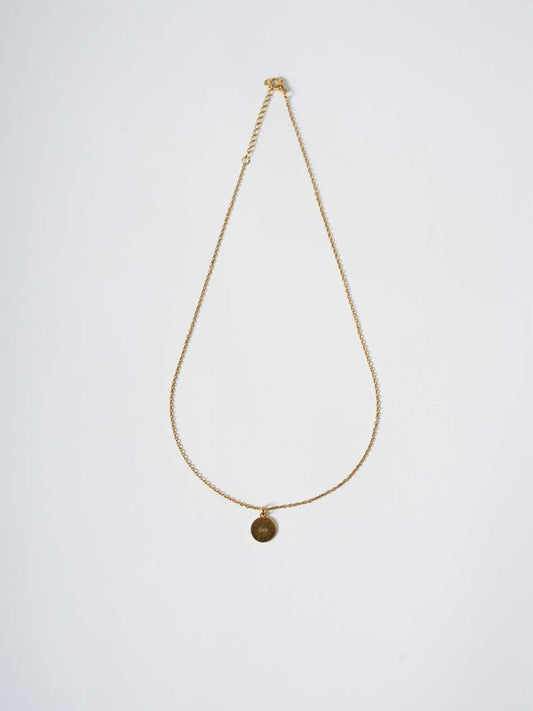 Evil Eye Coin Shape Necklace | Evil Eye Jewel