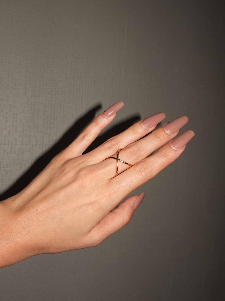 Criss Cross Ring | Evil Eye Jewel