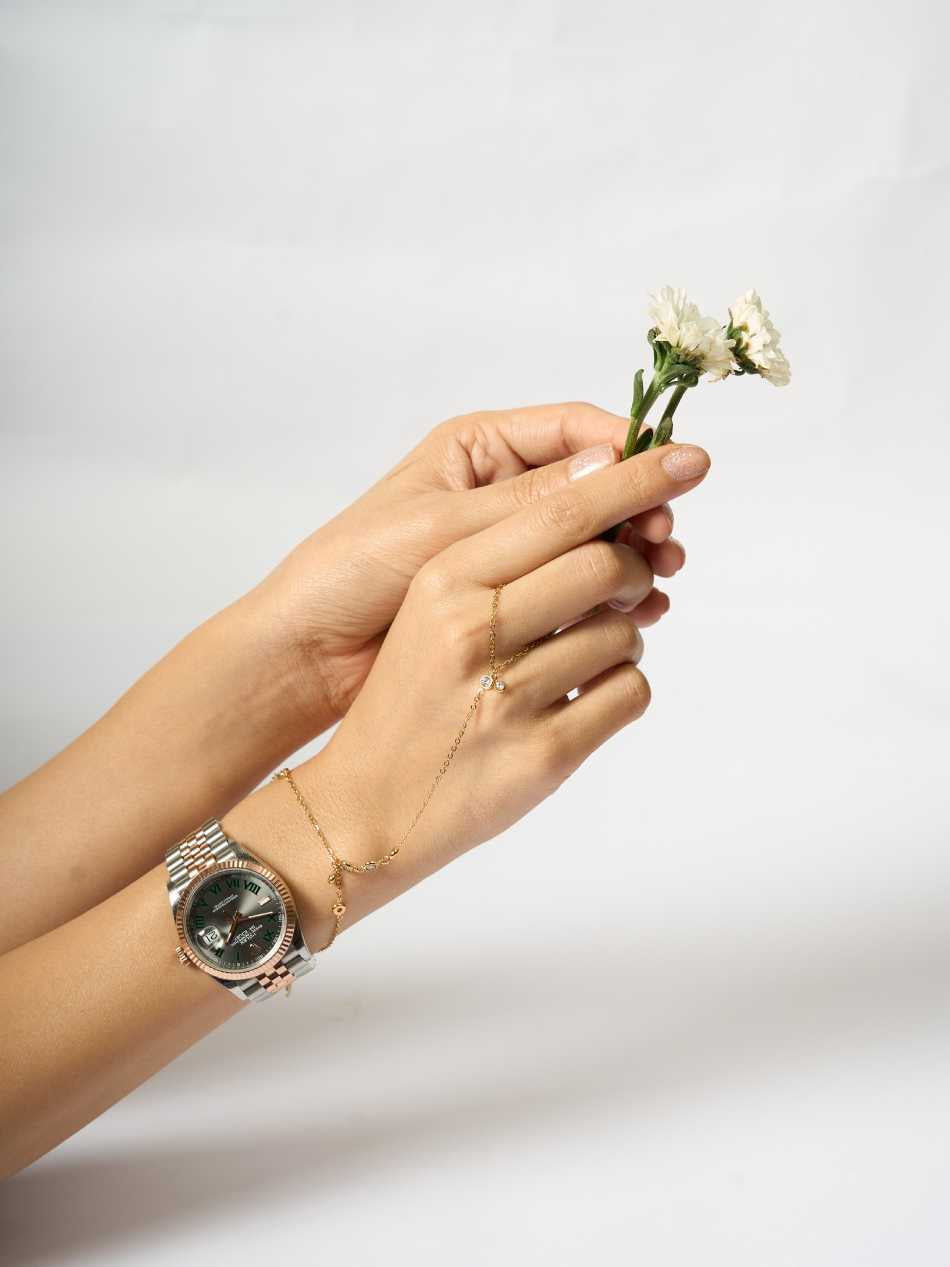 Dainty Hand Harness | Evil Eye Jewel