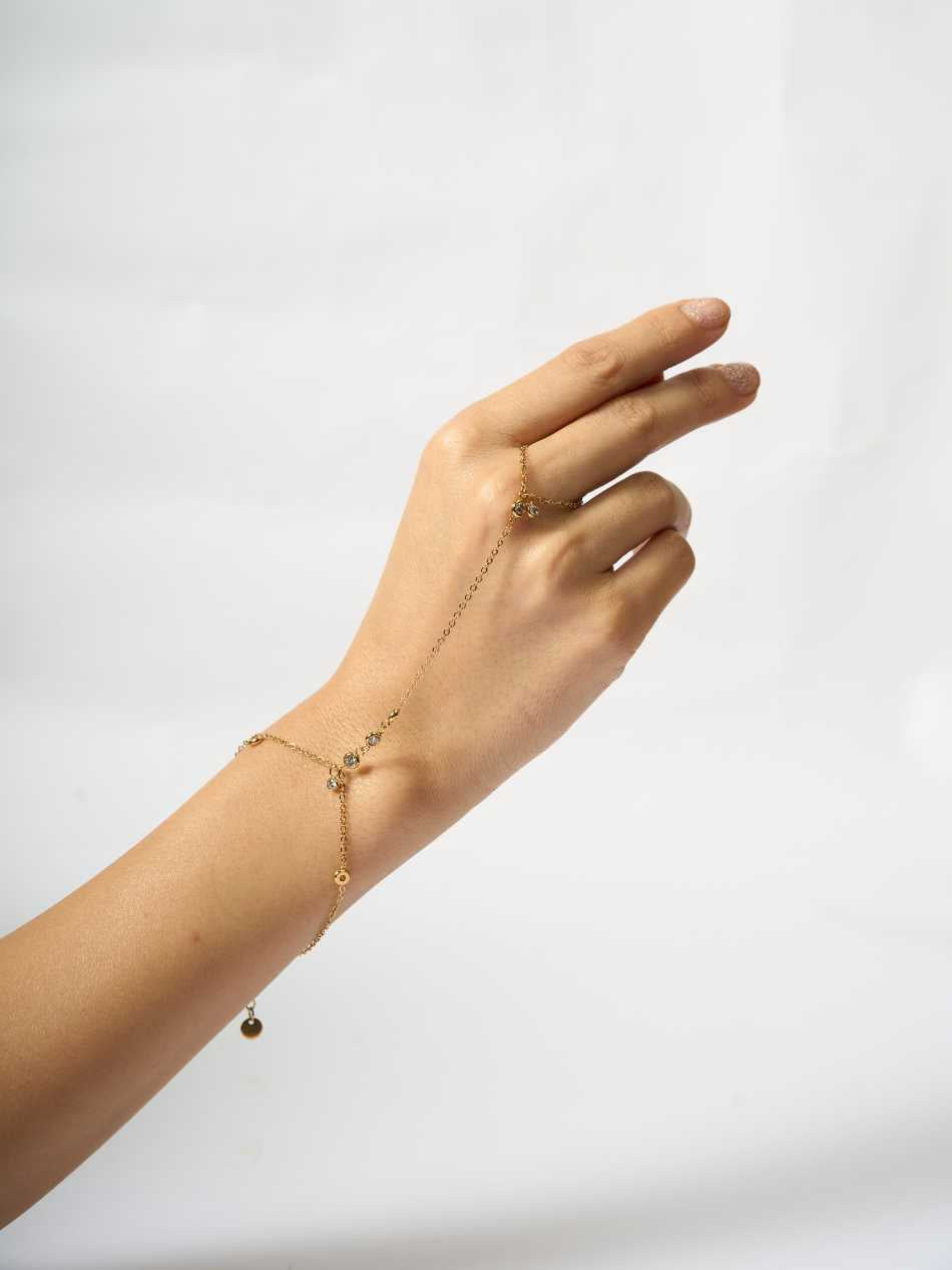Dainty Hand Harness | Evil Eye Jewel