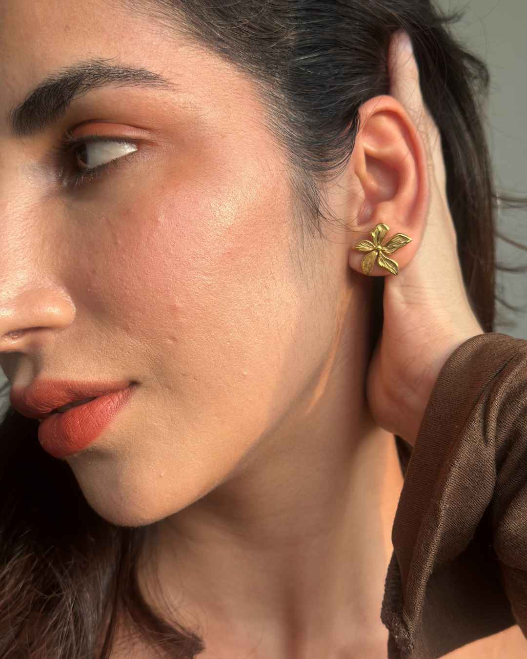Emma Floral Earring | Evil Eye Jewel