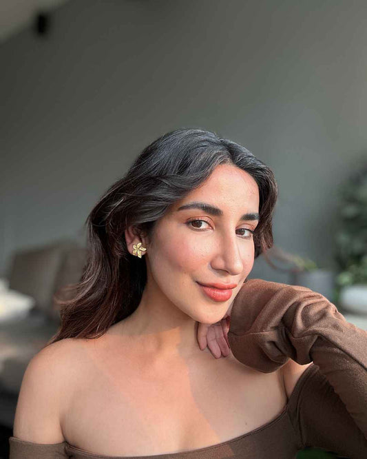 Emma Floral Earring | Evil Eye Jewel