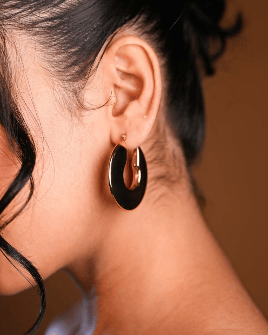 Kundal Hoops | Evil Eye Jewel