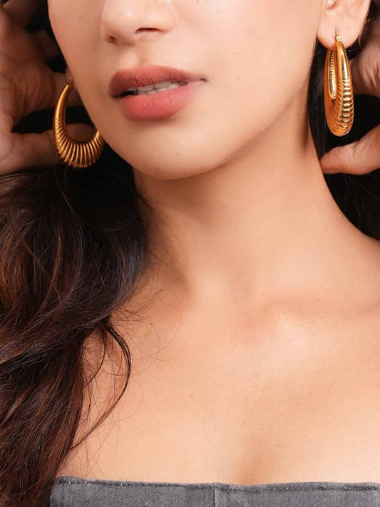 Miss Lopez Hoops | Evil Eye Jewel