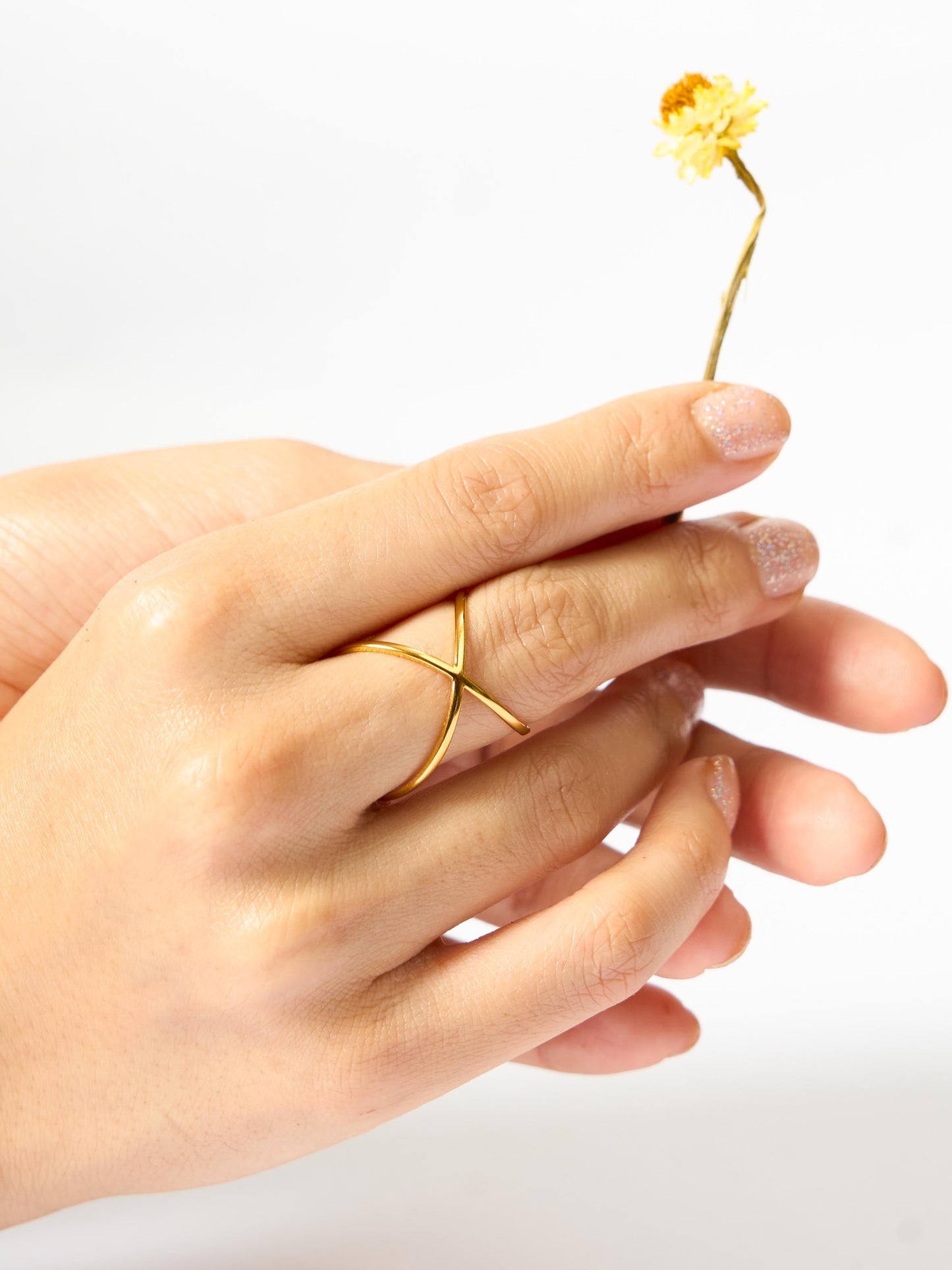 Criss Cross Ring | Evil Eye Jewel