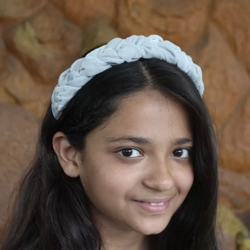 Velvet Braided Couture Headbands