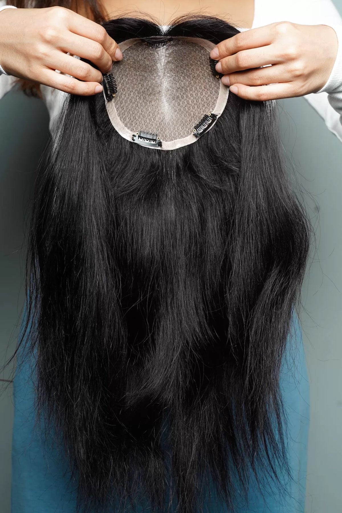 Topper Sans Couture – Taille de base 5×5 – Hair Topper