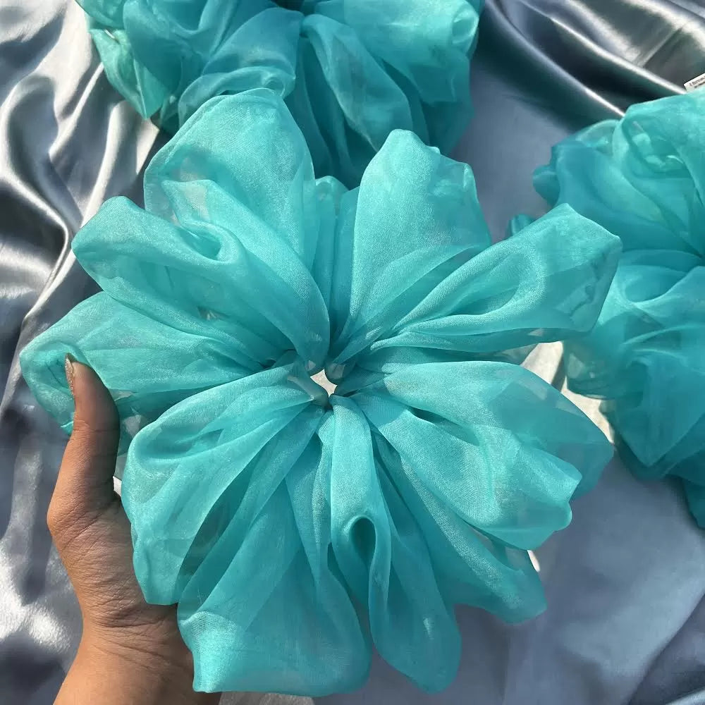 Bleu Organza Nuageux