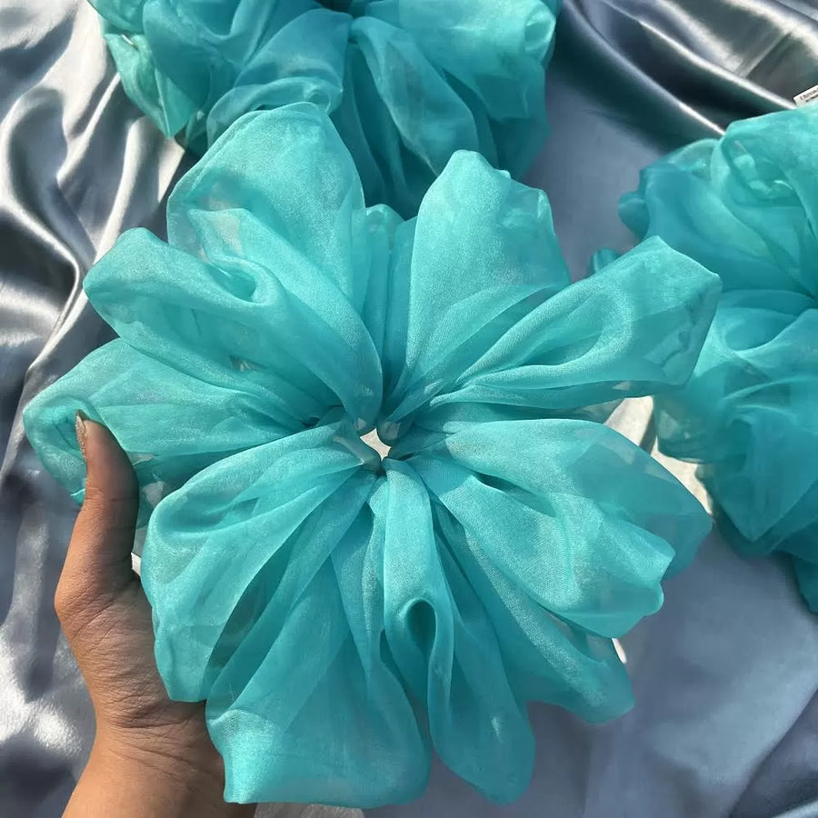 Bleu Organza Nuageux