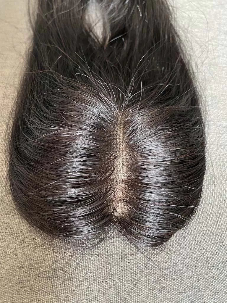 Topper de cuir chevelu - Topper de cheveux indiens 2,5×3,5 |
