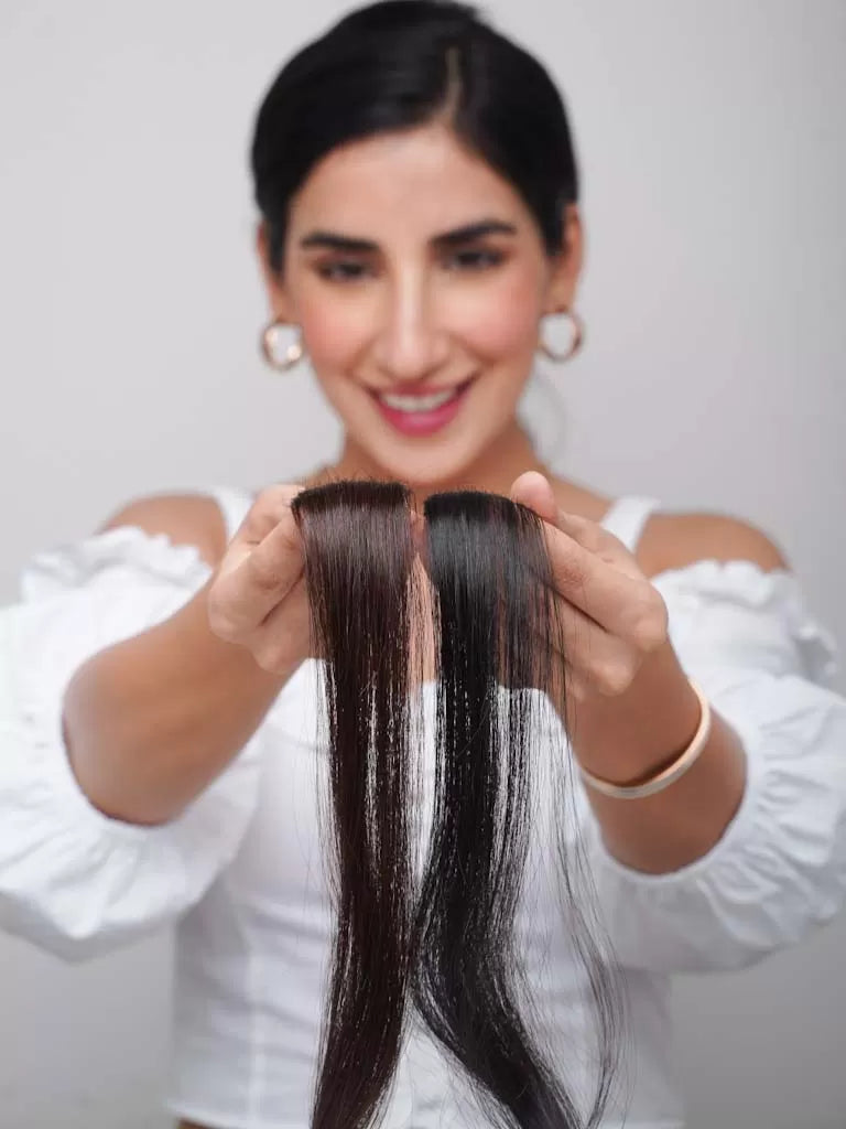 Mèches de cheveux à pince unique | cheveux