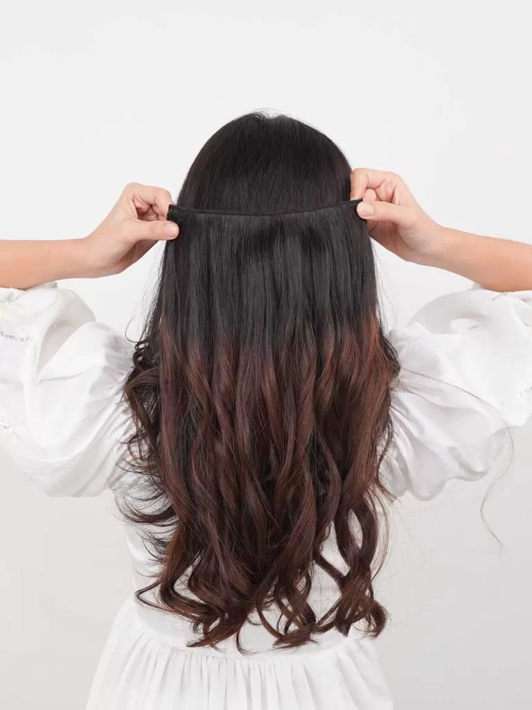 Trame à 3 clips « Donne-moi du volume » – Cheveux Premium