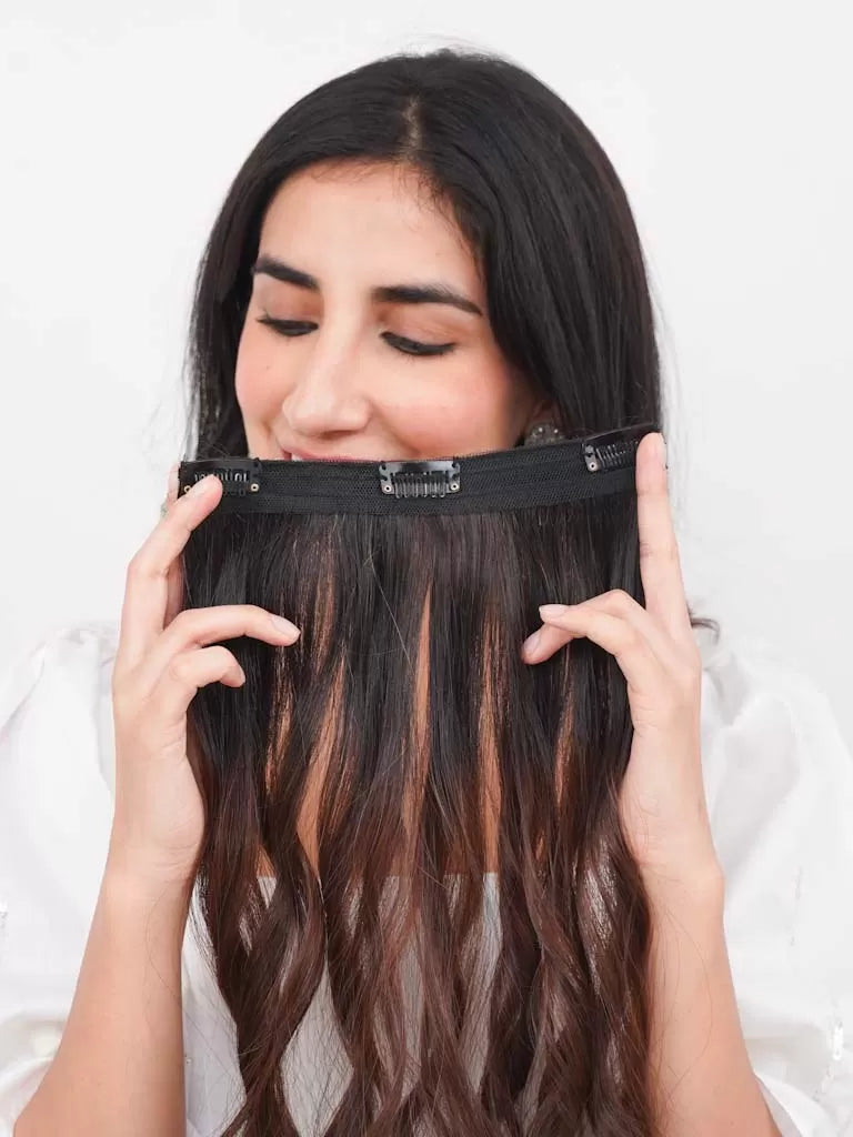 Trame à 3 clips « Donne-moi du volume » – Cheveux Premium