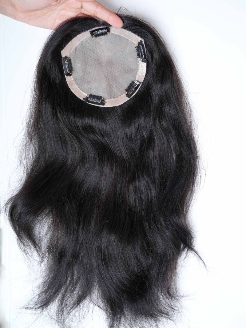 Topper Sans Couture – Taille de base 5×5 – Hair Topper