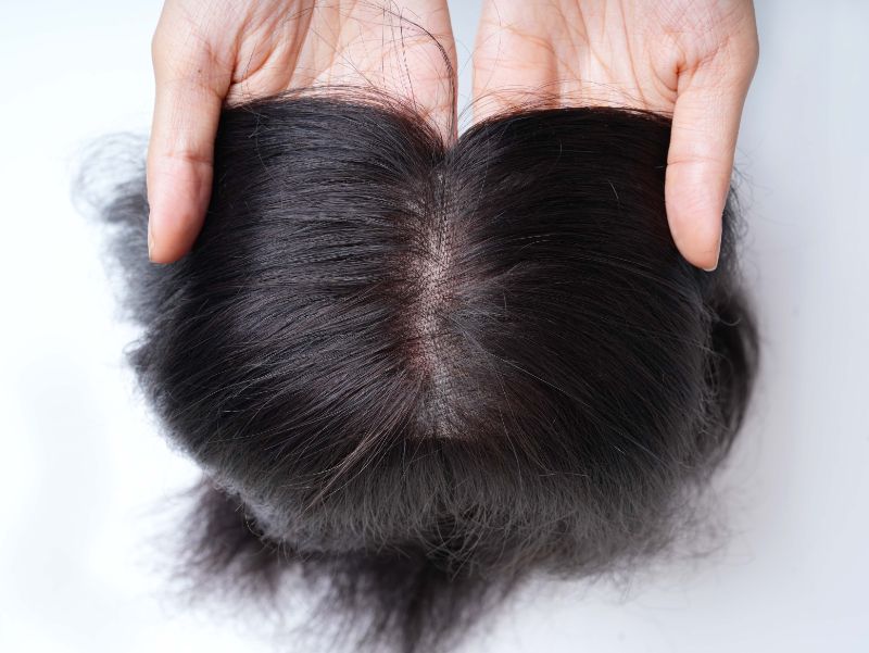 Topper Sans Couture – Taille de base 5×5 – Hair Topper