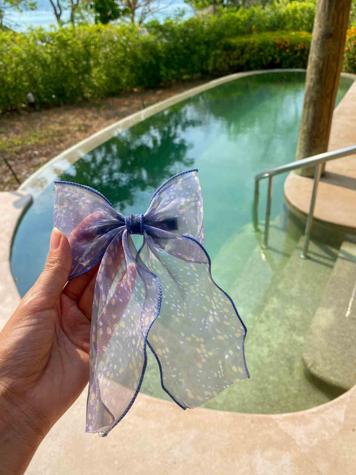 Noeuds Organza Nature
