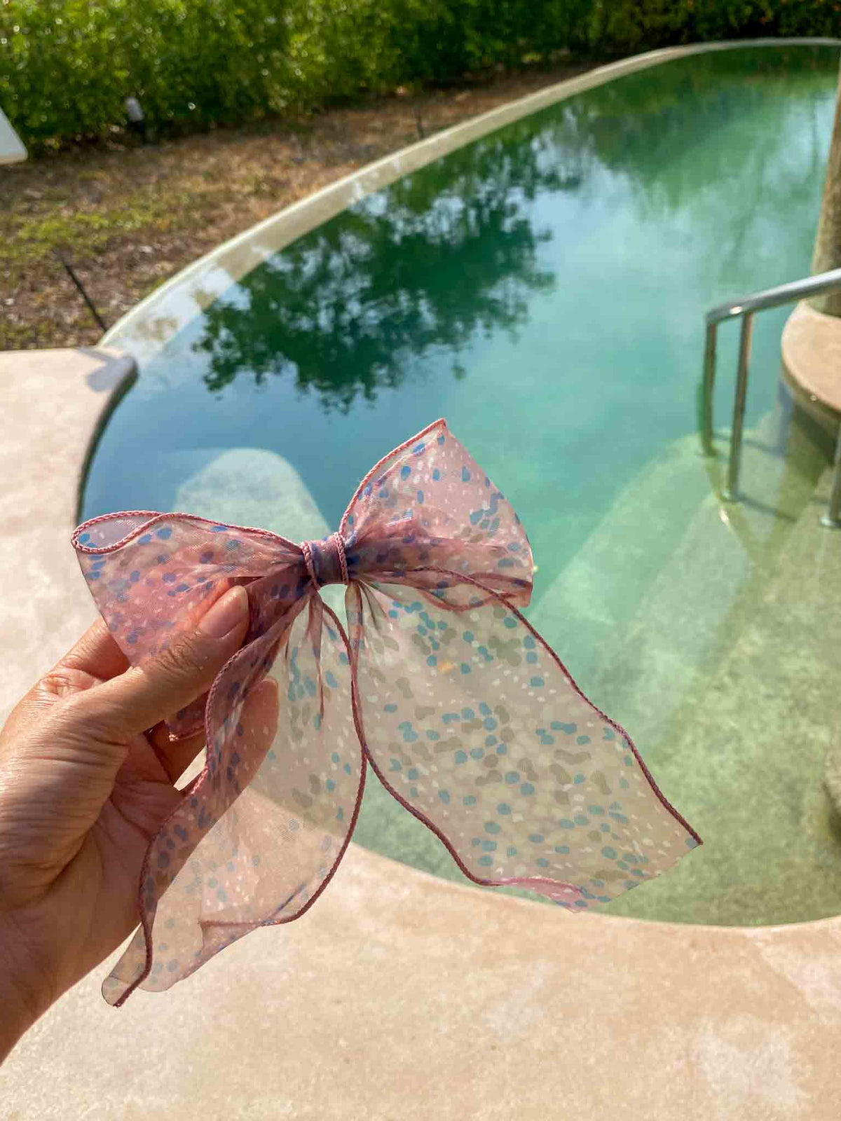 Noeuds Organza Nature